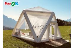 China Inflatable Family Tent Advertising Inflatable Transparent House Bubble Tents For Camping supplier