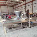 China Twin Screw Pet Meat Strip Extruder | PLC Control High Efficiency Machine for sale