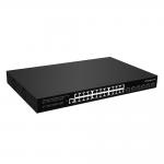 24 Port 2.5G Ethernet L3 Managed Switch With 10G Fiber Uplink Single AC Input for sale