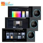 Glomarket Tuya Wifi Smart 6 Inch Control Panel Multi-Function Built In Zigbee Gateway Smart Home Controller Smart Host for sale