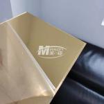 High Reflective One Way Mirror Acrylic Silver Gold Acrylic Mirror Sheet 1mm for sale