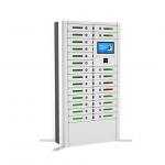 Smart Public Android System Floor Standing Phone Charging Kiosks With 24 Bays for sale