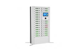 China Smart Public Android System Floor Standing Phone Charging Kiosks With 24 Bays supplier