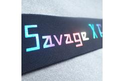 China Colorful Logo Nylon 5cm Printed Elastic Band supplier