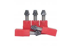 China Hrc65 Cnc Machine Custom End Mill Mirco Grain Carbide supplier