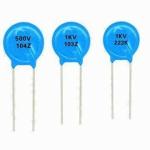 Radial Blue RoHS ±10% Tolerance high voltage ceramic disc capacitors 2KV 10000PF for sale