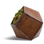 Custom Outdoor Flower Pot Planters Large Metal Garden Box Planters for sale
