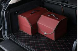 China Auto Foldable Car Trunk Organizer Storage Bag Custom Logo Strong Practicability supplier