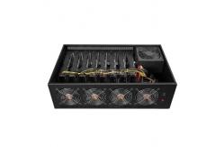 China Celeron1840 Ethereum Miner Machine 8 GPU Aluminum Alloy ETH Mining Case supplier