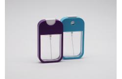 China Card Plastic 25ml Mini Hand Sanitizer Spray Bottles supplier