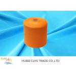 Customized Ring Spun Dyed Polyester Yarn 100% Polyester Anti-  Bacteria For Bedsheet