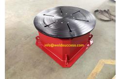 China Horizontal 10T Welding Positioner Turntable With Hand Control Box supplier