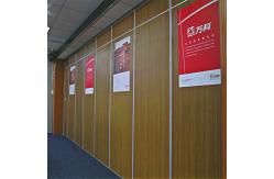 China Folding Removable Sliding Wheels Soundproof Partition Wall Materials For Classroom supplier