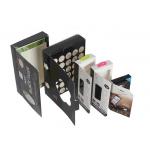 Custom Printed Paper Electronic Packaging Book Style Recycled Box With Logo