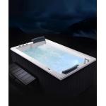 2 Person Whirlpool Acrylic Jacuzzi Tub Home Improvement Independent Water Massage for sale