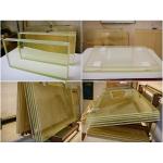 12mm Thickness X Ray Lead Glass With Smooth Edge Type Customized for sale
