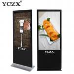 Commercial Indoor Advertising LED Display 1080P With 10 Points IR Touch Screen for sale