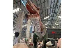China Theme Park  Realistic Animatronic Dinosaur T Rex With Movement / Sound Customization supplier