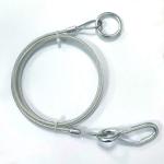 TPU PU PVC PA Coating Steel Wire Rope Sling Stainless Steel Wire Rope Safety Cable for sale