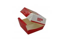 China Customized Fast Food Takeaway Packaging Box for Hamburger and French Fries supplier