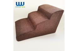 China Customize Non Slip Pet Steps dog stairs for bed With Removable Cover supplier