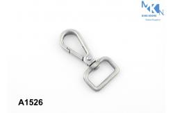 China Flexible Zinc Alloy Metal Snap Clips / Die Casting Dog Snap Hook supplier