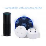 British Standard Mobile Phone Timer Switch Socket , Remote Control WIFI Smart Socket