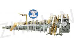China Super Absorbency Full Servo Adult Diapers Making Machine 300m / min supplier