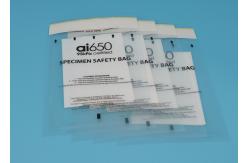 China 95kPa Specimen Transport Bag , Biohazard packaging Bag can Custom Print supplier