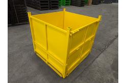 China Efficient Material Management Metal Pallet Cage With 1000kg-2000kg Load Capacity supplier