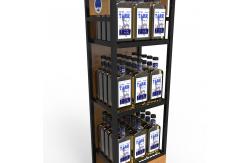 China Supermarket Wine Display Shelf Rack Liquor supplier