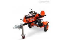 China Industrial 18 ton gas power log splitter with Splitting table hydraulic ram supplier