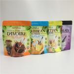 200g Aluminum Zipper Stand Up Pouches Packing Custom Gravure Printing For Protein for sale