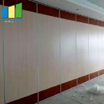 Hotel Folding Movable Partition Walls / Banquet Hall Removable Acoustic Room Partitions for sale