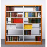 Wooden Plate 6 Layers Bookstore Ohsas18001 Metal Shelves for sale