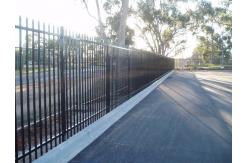 China Australia Security Commerical Garrison Fence Panel galvanised steel security steel fencing supplier