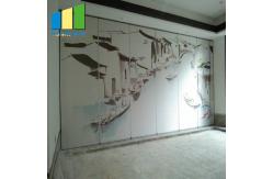 China Banquet Hall Acoustic Panel Movable Partition Walls / Sliding Folding Partitions supplier