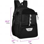 Waterproof Hockey Stick Bag Outdoor Field Lacrosse Bag Backpack