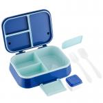 21.5*14*5*7.6cm Plastic Bento Lunch Box with Airtight Features and Performance Leak-Proof for sale