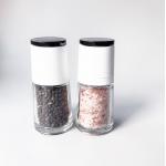 refillable 120ml Glass Ceramic Salt And Pepper Mills for sale