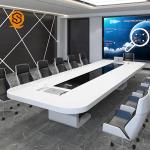 Rectangular Executive Conference Room Tables Solid Surface Free Design for sale