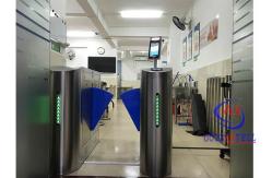 China Safety System Security Turnstile Gate 550-900mm With Face Recognition RFID supplier