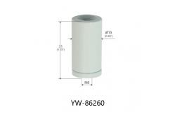 China Chrome Plated ∅18*28mm M10 Female Thread Artwork Hanging Systems YW86257 supplier