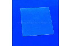 China Professional Custom UV Transparent Ultra Thin Quartz Glass Sheet supplier