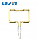 3D Single Tube Gold Coating Infrared Heating Element Tube Customizable Wavelength And Dimensions for sale