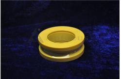 China Yellow Custom Ceramic Parts Abrasion Resistant Zirconia Ceramic Components supplier