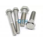 SS304 316 DIN 931 Half Thread ISO898-1 High Tensile Hex Bolt for sale