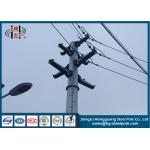 110KV Hexadecagonal Electric Steel Pole for Transmission and Distribution with Galvanized for sale