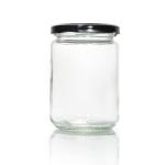 High Quality Customized Glass Jar Food Grade Storage Jar With Aluminum Lid for sale