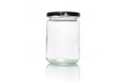 China High Quality Customized Glass Jar Food Grade Storage Jar With Aluminum Lid supplier